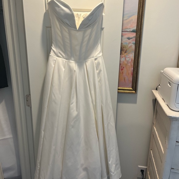 House of CB Lady Strapless Midi Dress - Picture 3 of 4